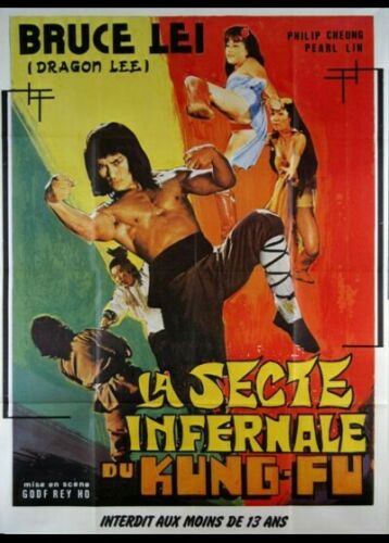 affiche du film La secte infernale du kung fu