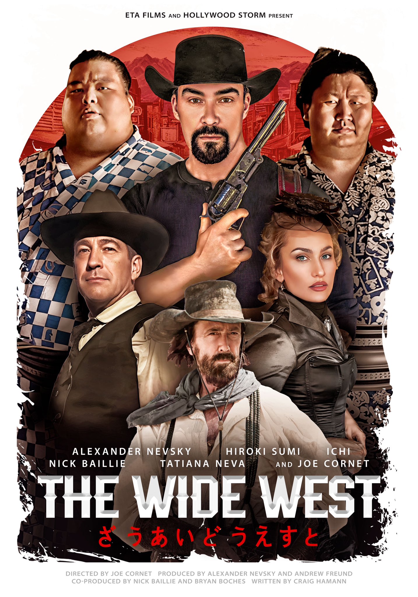 affiche du film The Wide West