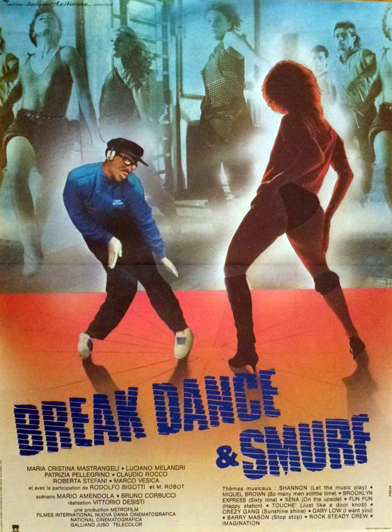 affiche du film Break dance and Smurf