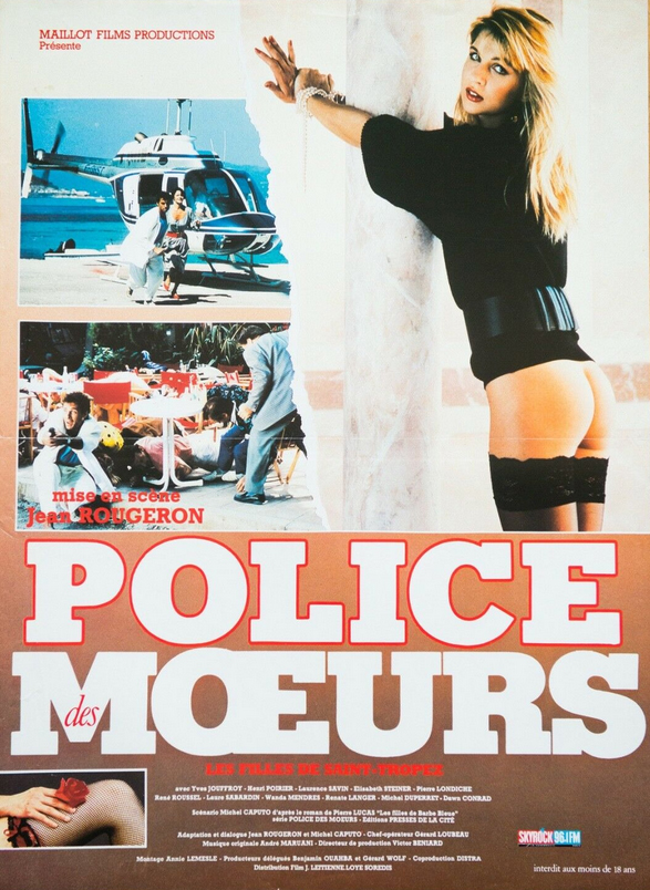 affiche du film Police des moeurs : Les filles de Saint Tropez