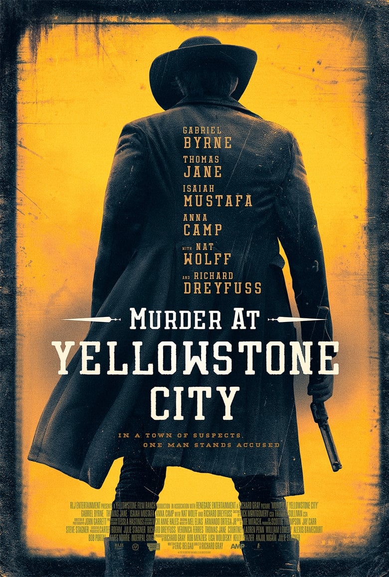 affiche du film Murder at Yellowstone City
