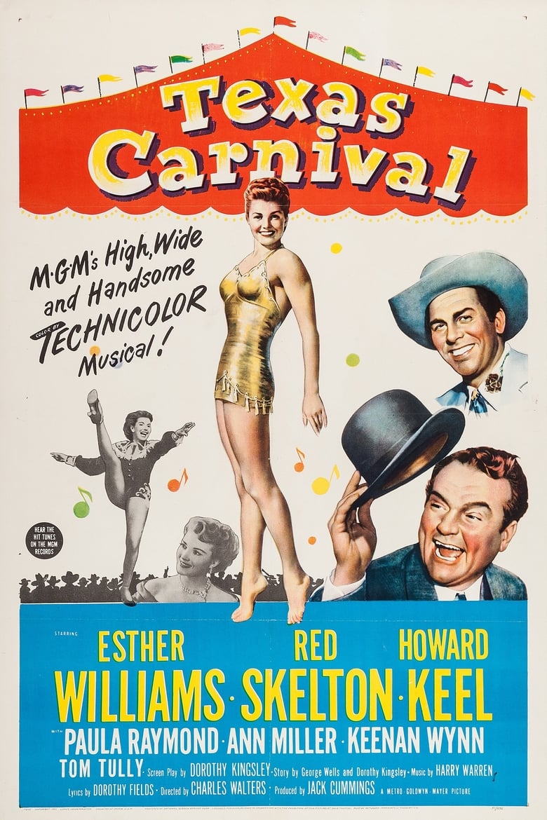 affiche du film Texas Carnival