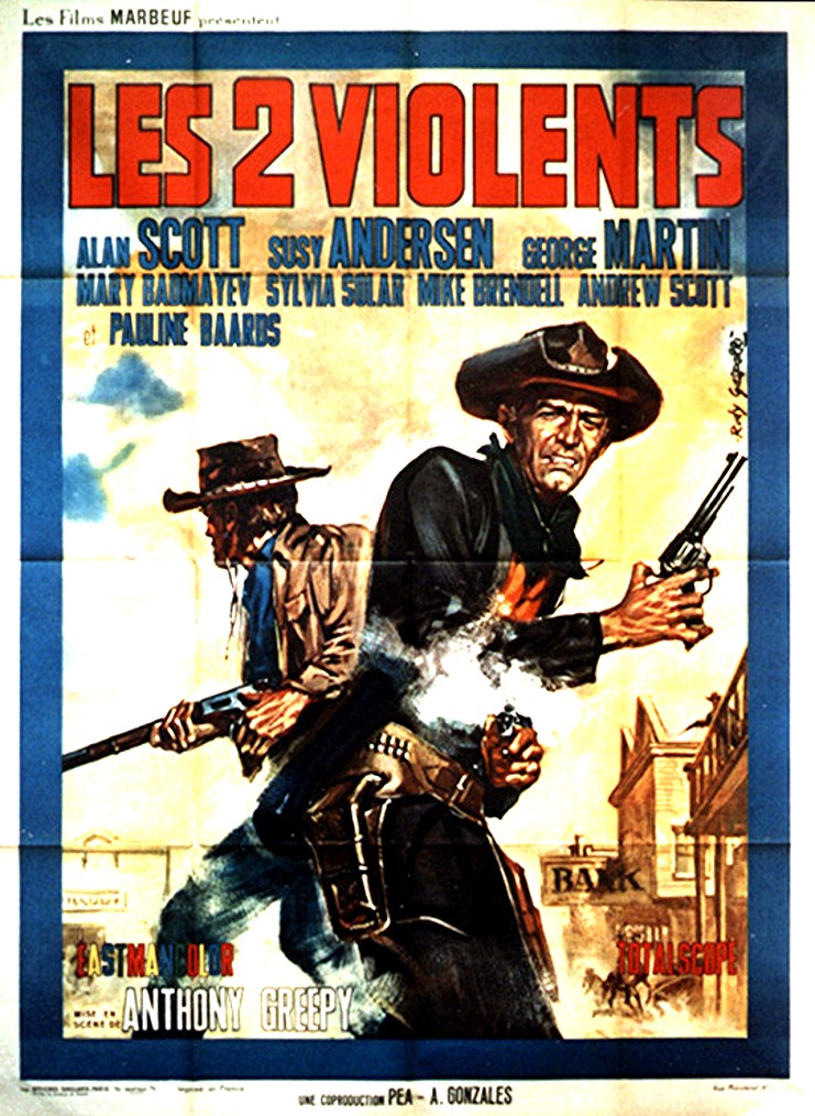 affiche du film Les 2 Violents