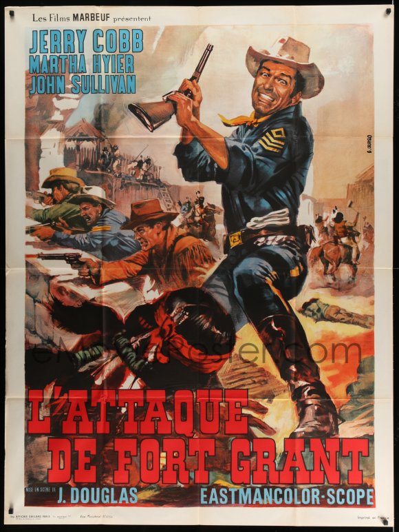 affiche du film L'attaque de Fort Grant