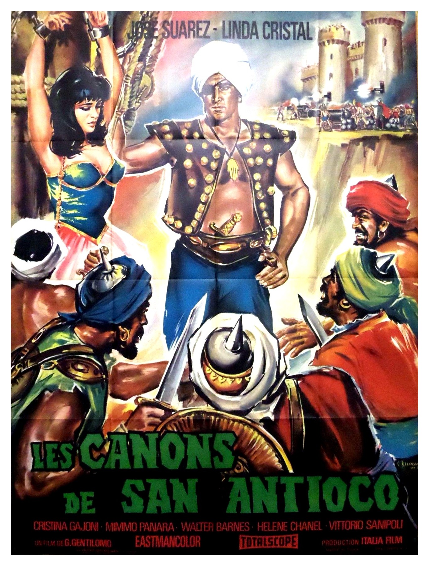 affiche du film Les Canons de San Antioco
