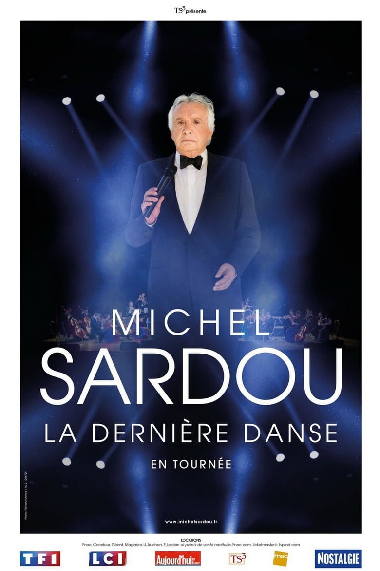 affiche du film Michel Sardou - La dernière danse