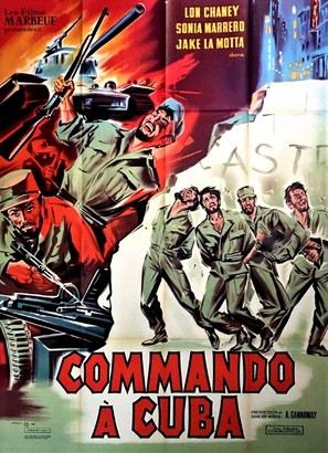 affiche du film Commando à Cuba