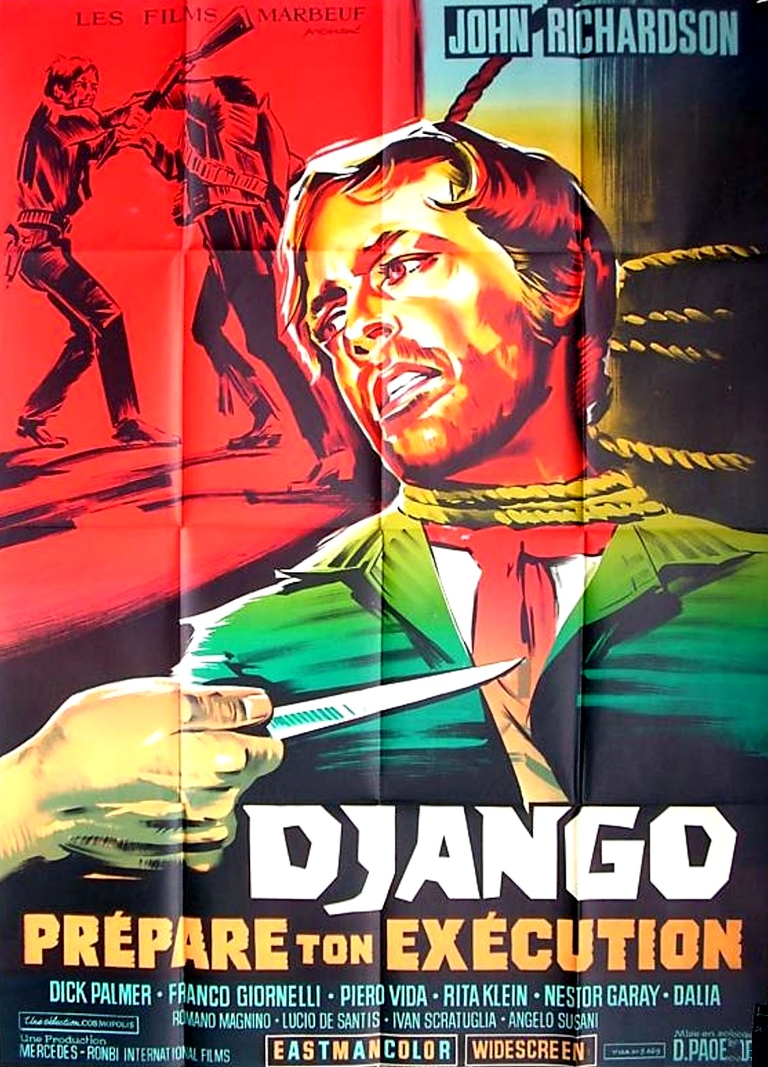 affiche du film Django, prépare ton exécution