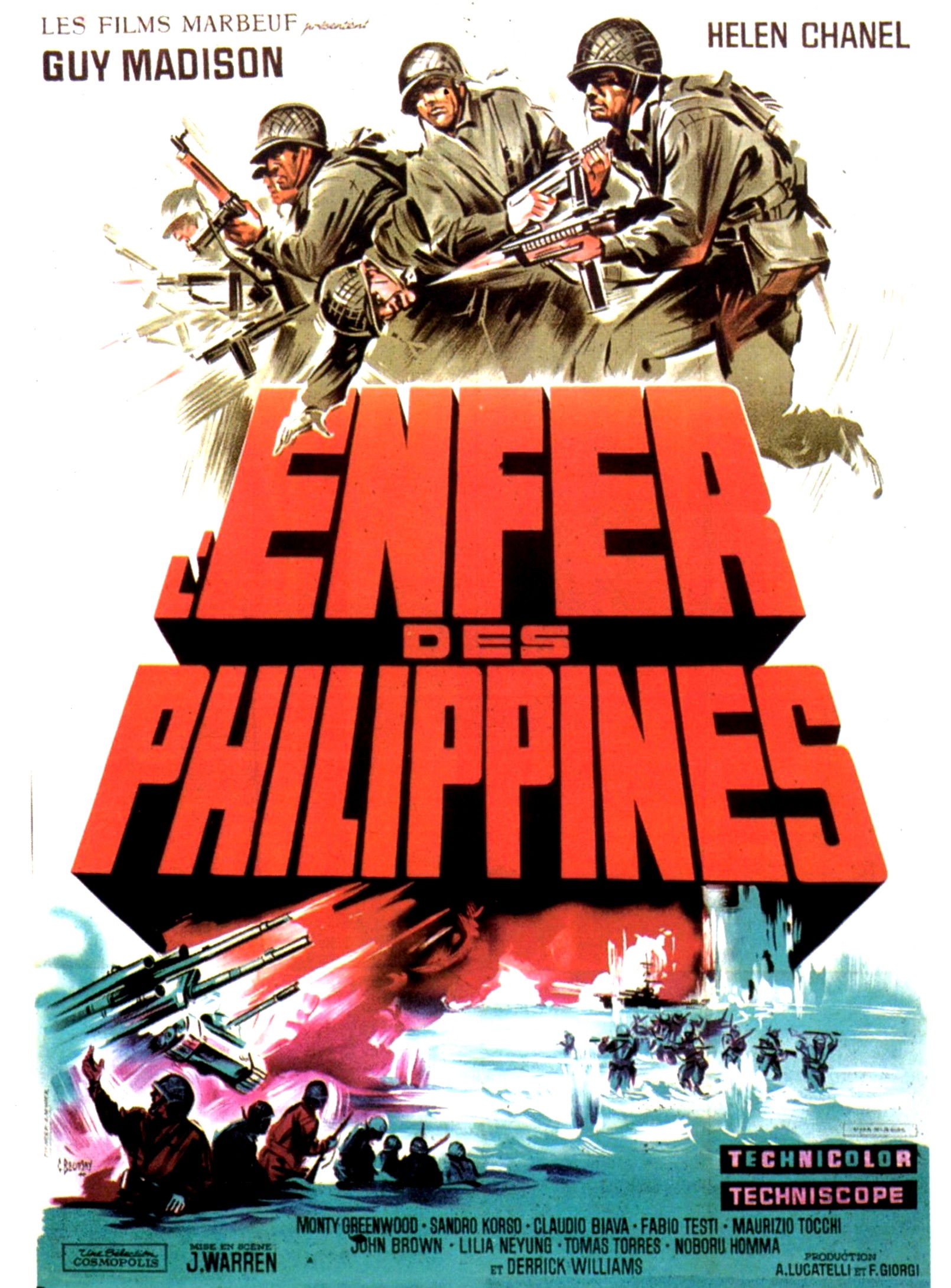 affiche du film L'enfer des Philippines