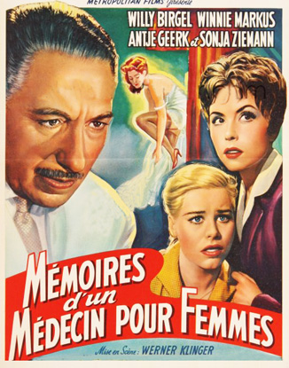 affiche du film Mémoires d'un médecin pour femmes