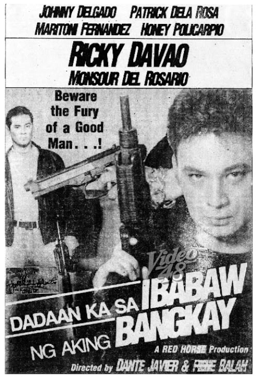 affiche du film Dadaan ka sa Ibabaw ng Aking Bangkay
