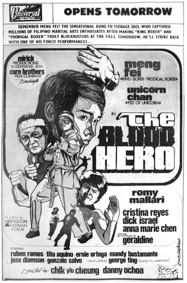 affiche du film Les deux héros du kung fu