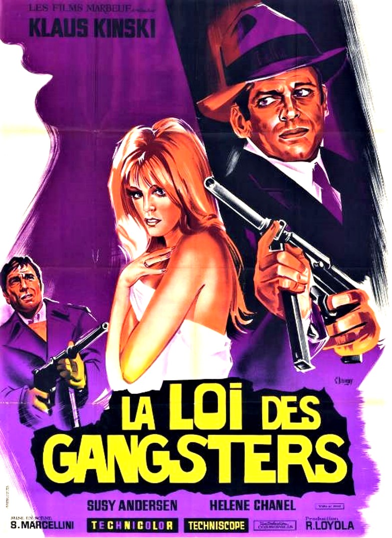 affiche du film La Loi des gangsters