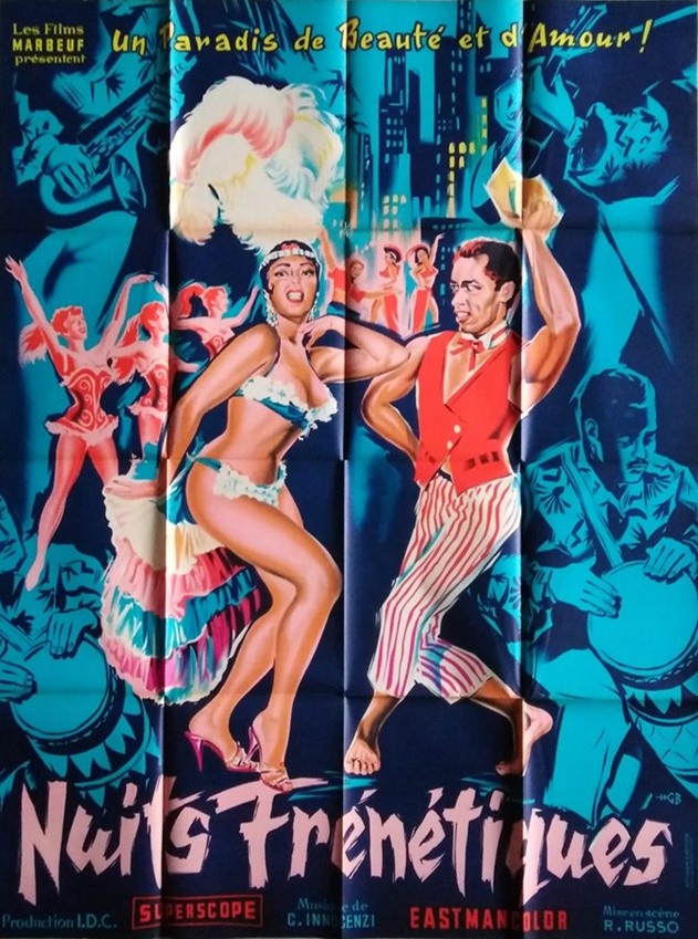 affiche du film Nuits frénétiques