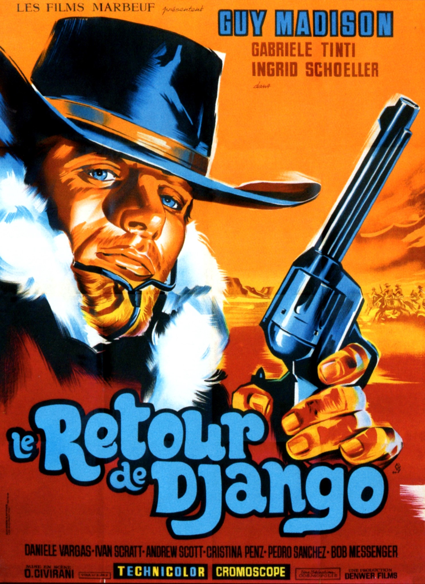 affiche du film Le Retour De Django