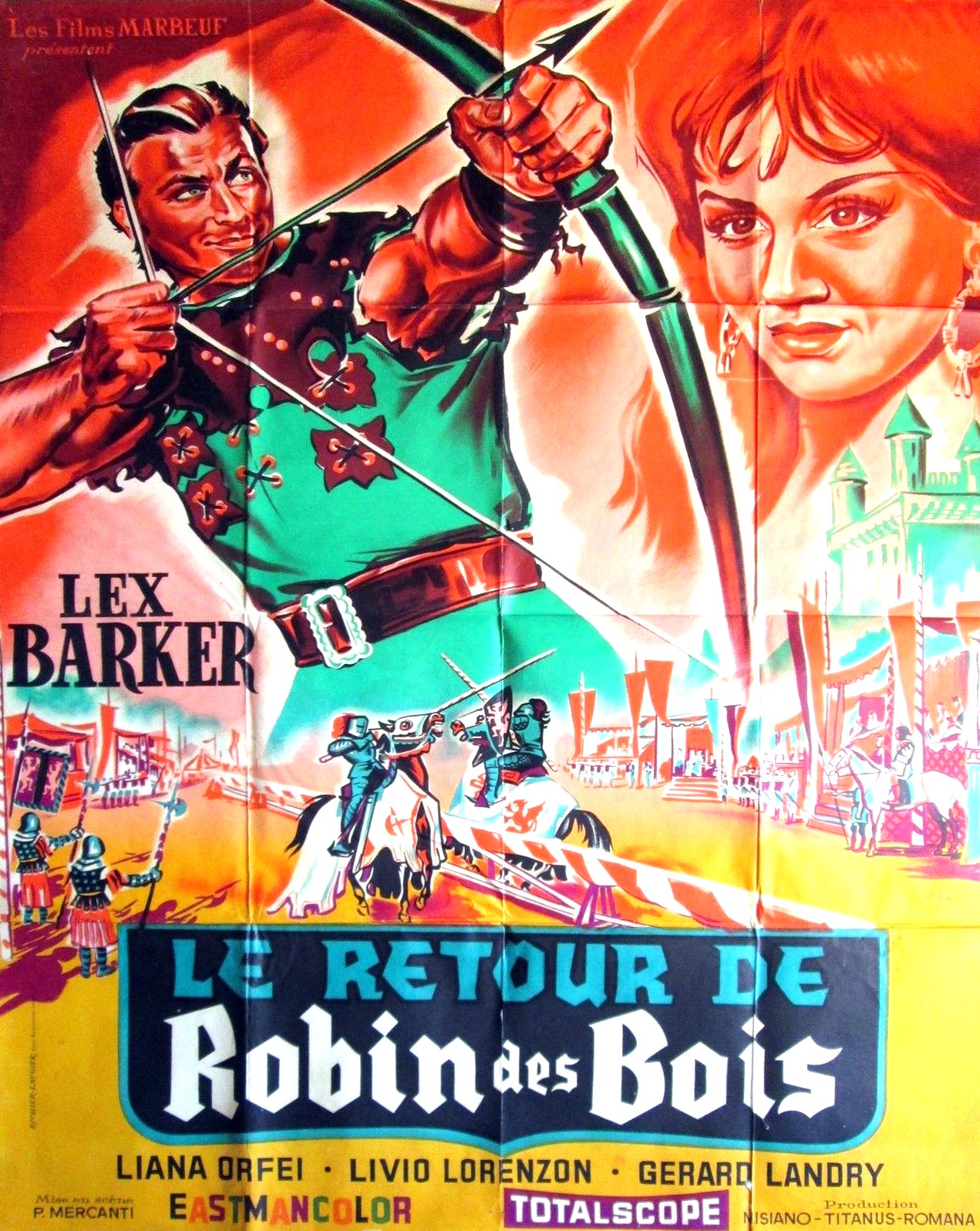affiche du film Le Retour de Robin des Bois
