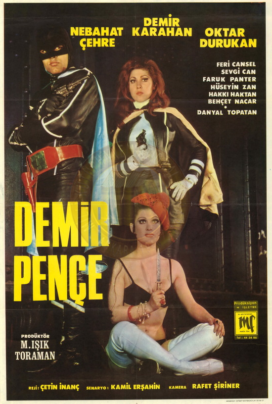 affiche du film Demir Pençe Korsan Adam