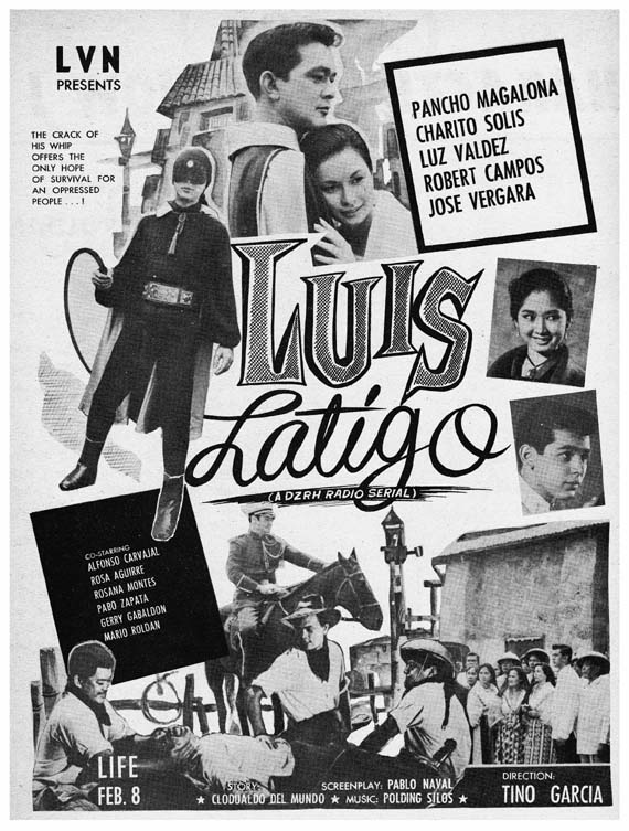 affiche du film Luis Latigo