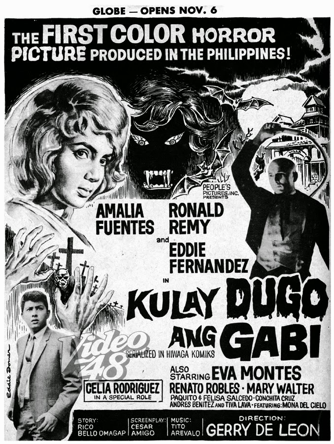 affiche du film Kulay Dugo ang Gabi