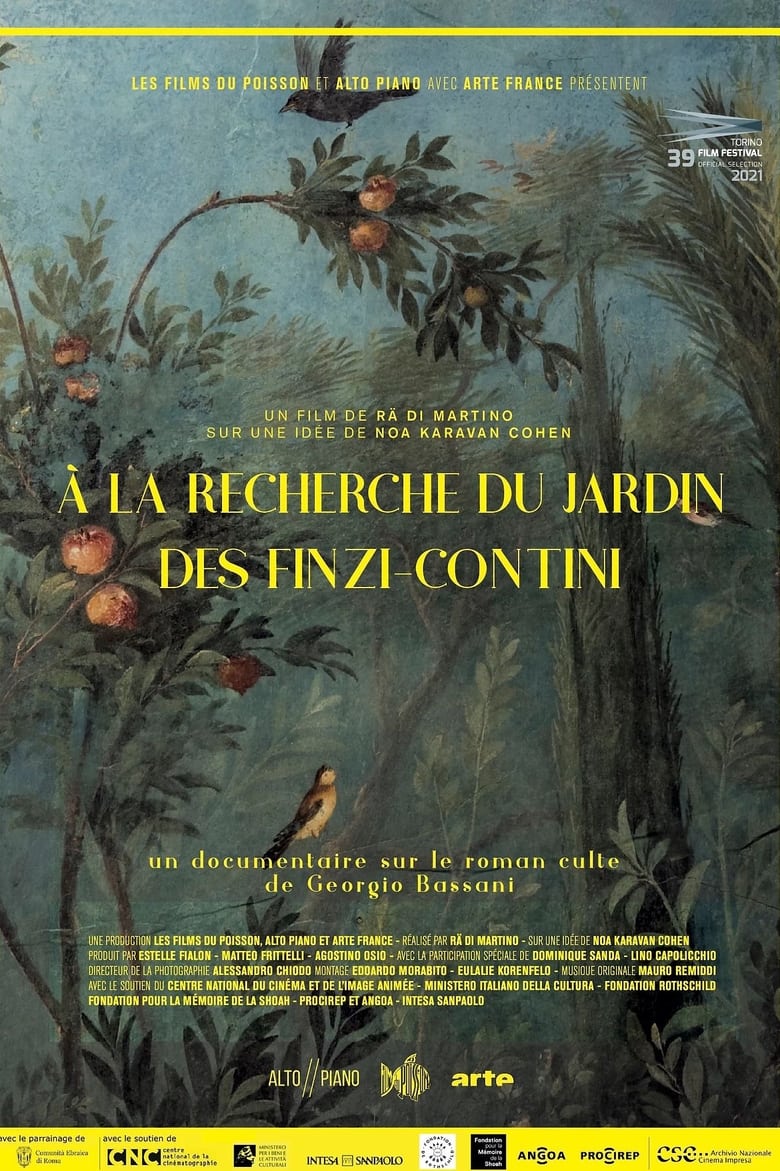 affiche du film À la recherche du jardin des Finzi-Contini