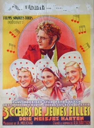 affiche du film 3 coeurs de jeunes filles