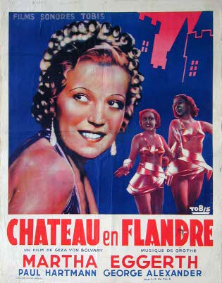affiche du film Château en Flandre