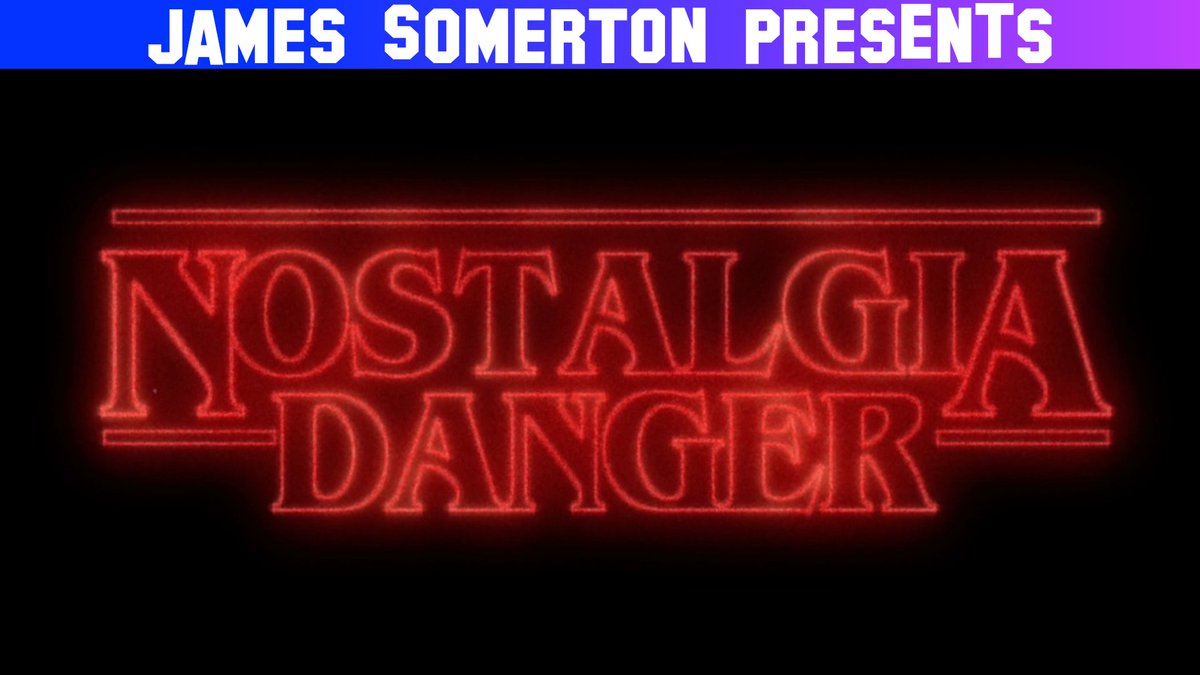 affiche du film Nostalgia Danger - "Stranger Things" and the Fake History of Nostalgia