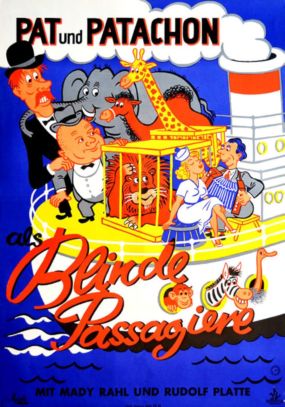 affiche du film Blinde Passagiere