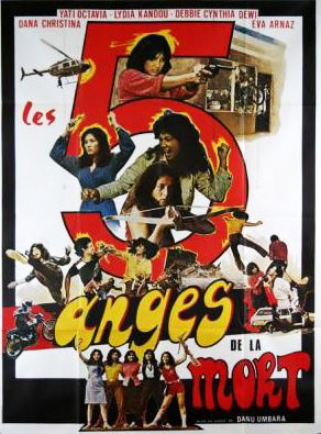 affiche du film Les cinq anges de la mort