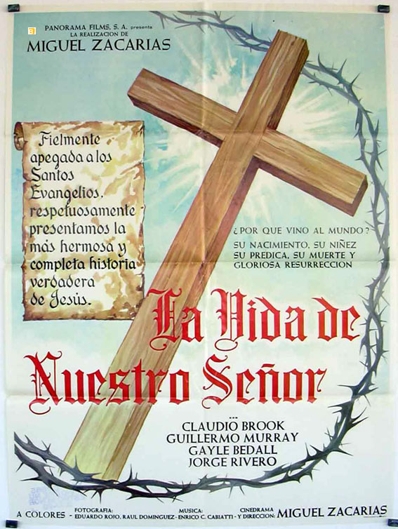 affiche du film La Vida De Nuestro Señor Jesucristo