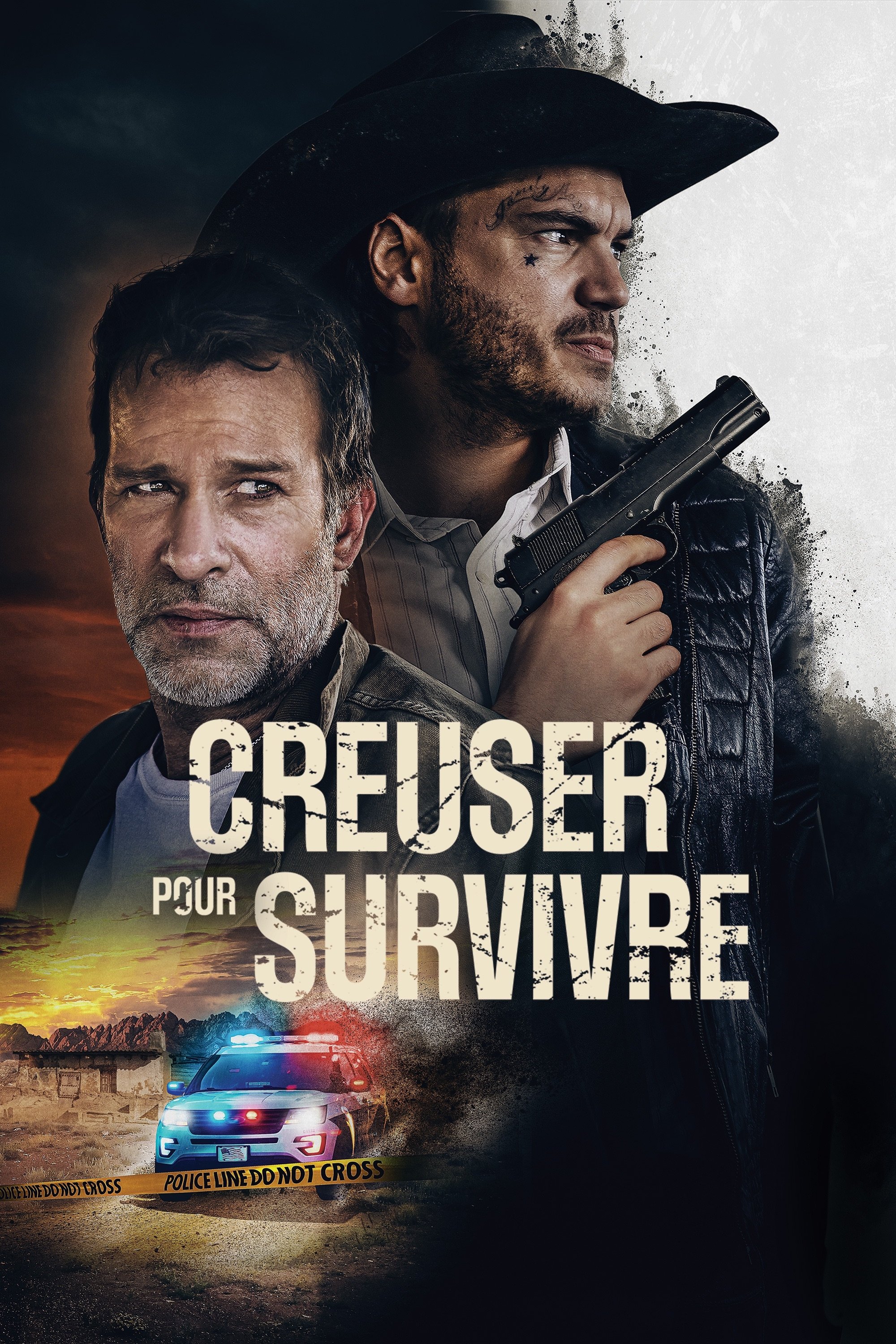 affiche du film Creuser pour survivre
