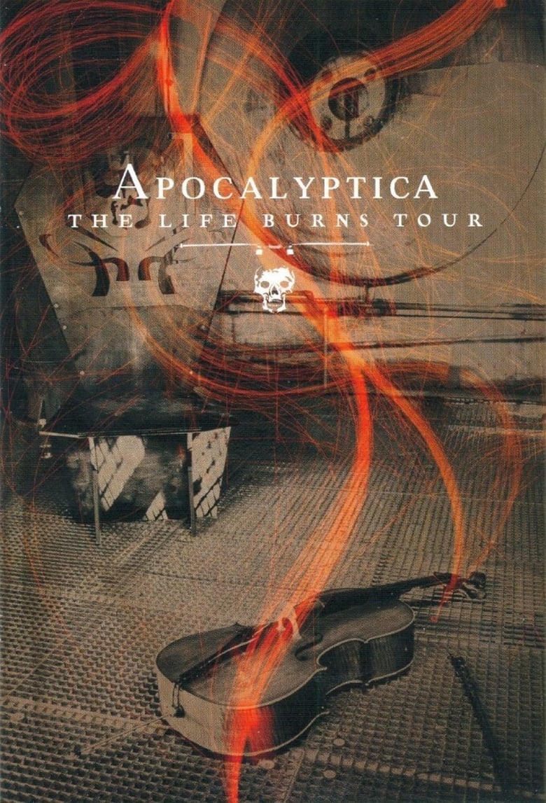 affiche du film Apocalyptica: The Life Burns Tour