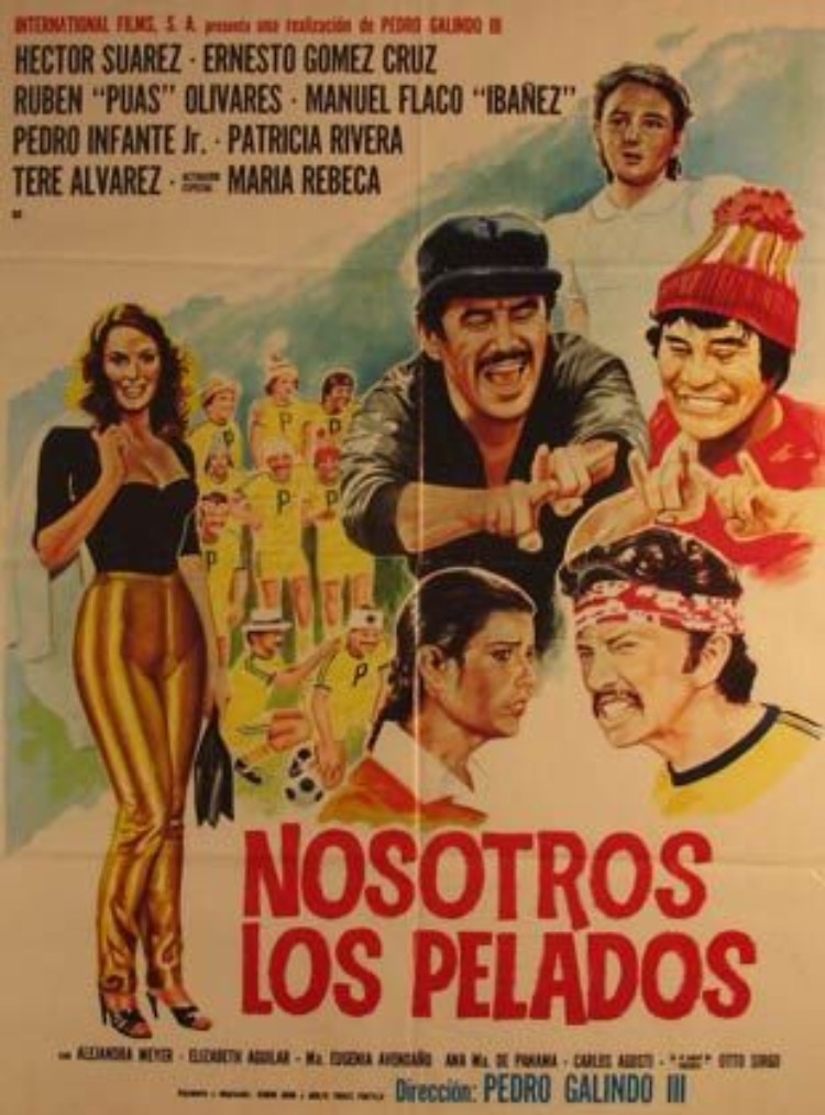 affiche du film Nosotros los pelados