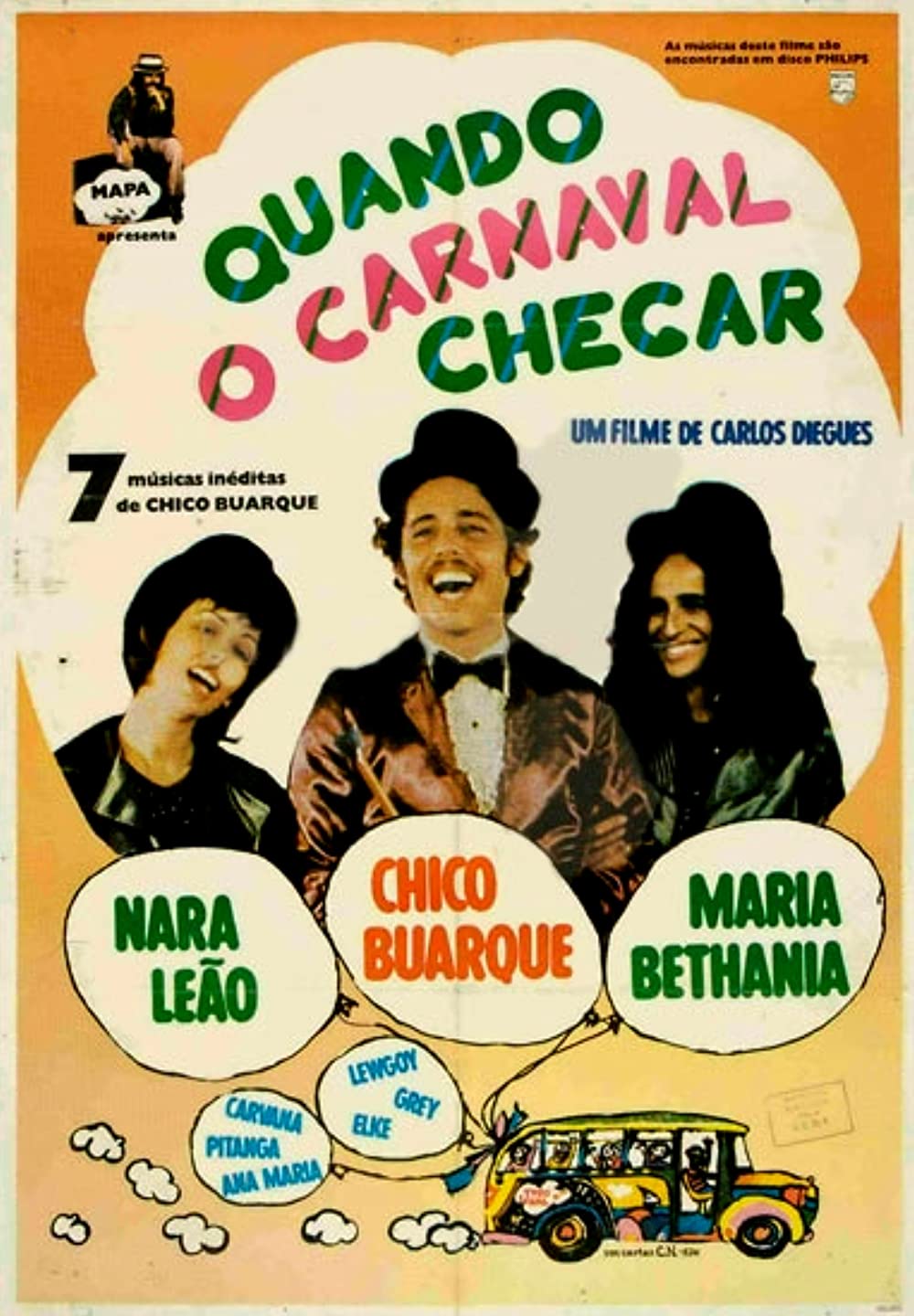 affiche du film Quando o Carnaval Chegar
