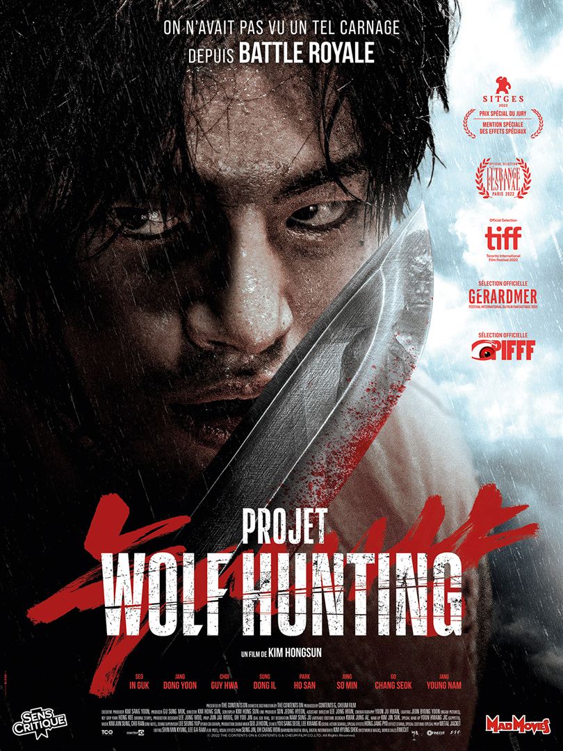 affiche du film Project Wolf Hunting