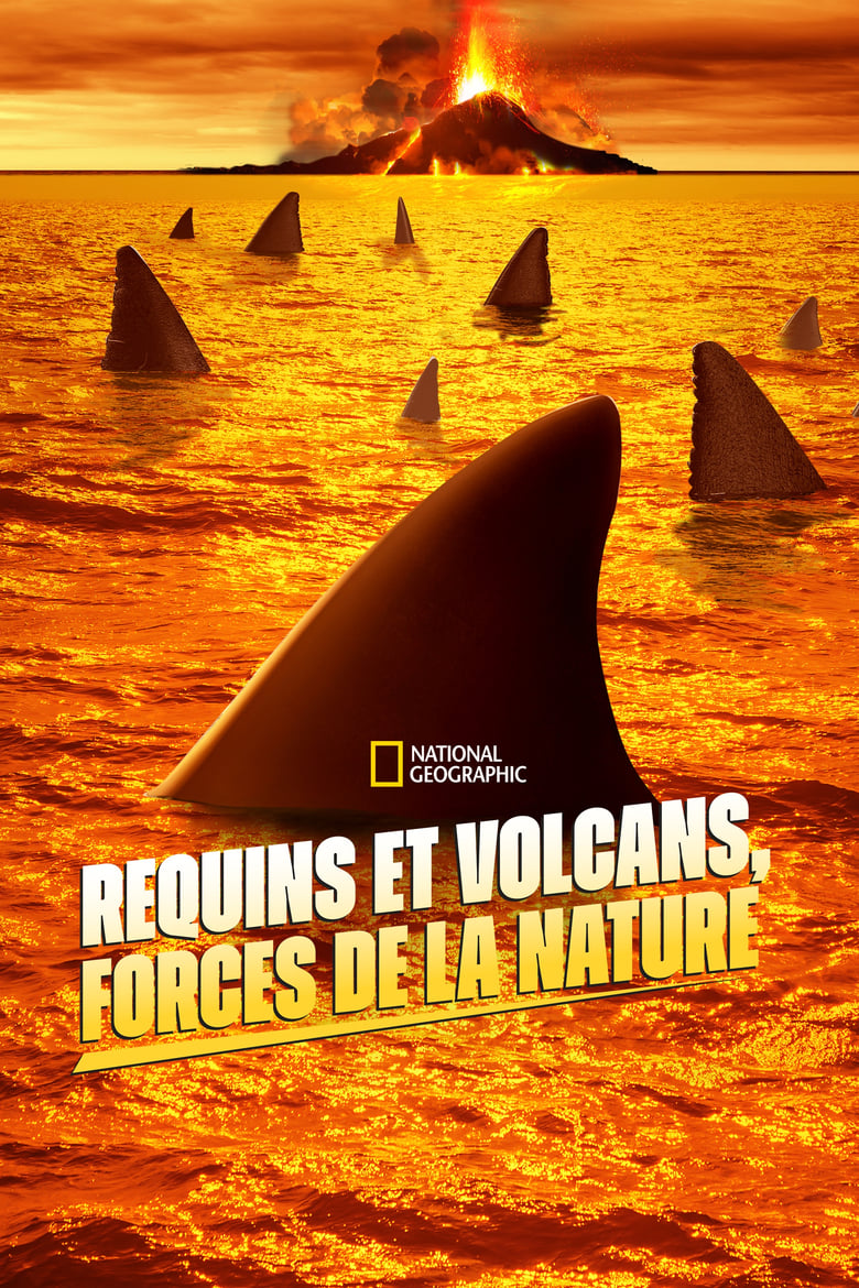 affiche du film Requins et volcans, forces de la nature