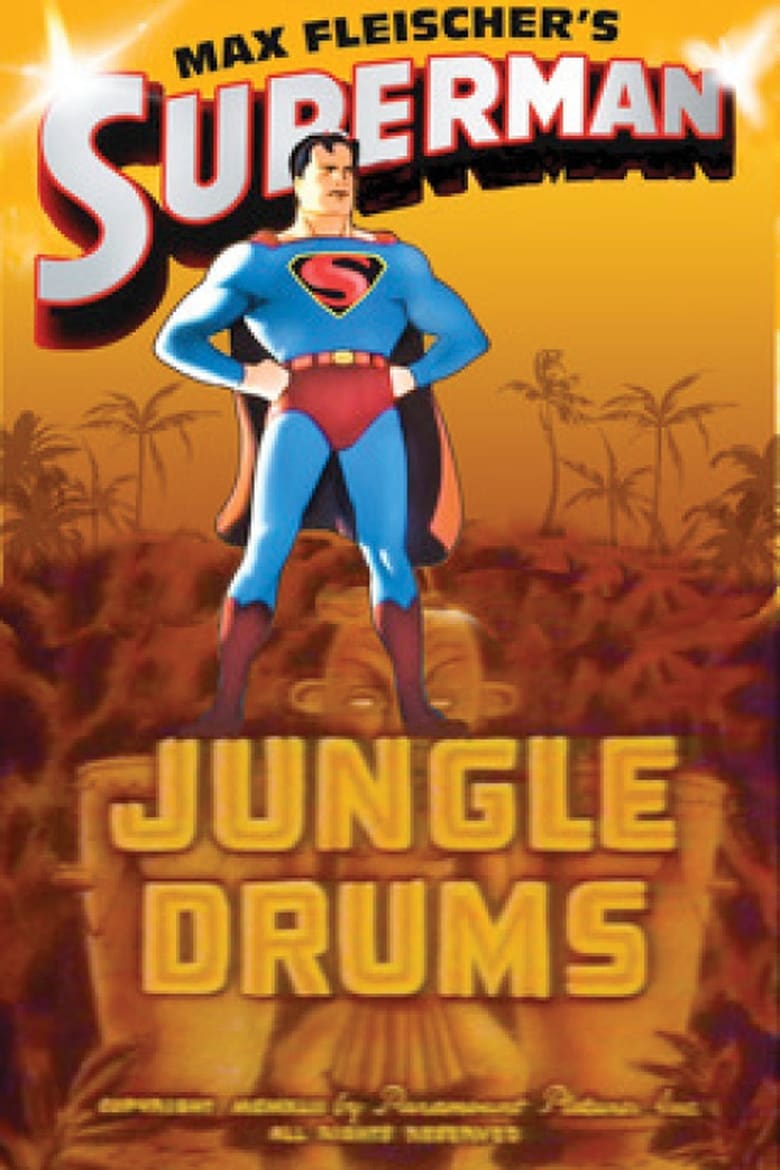 affiche du film Superman : Les Tambours de la Jungle