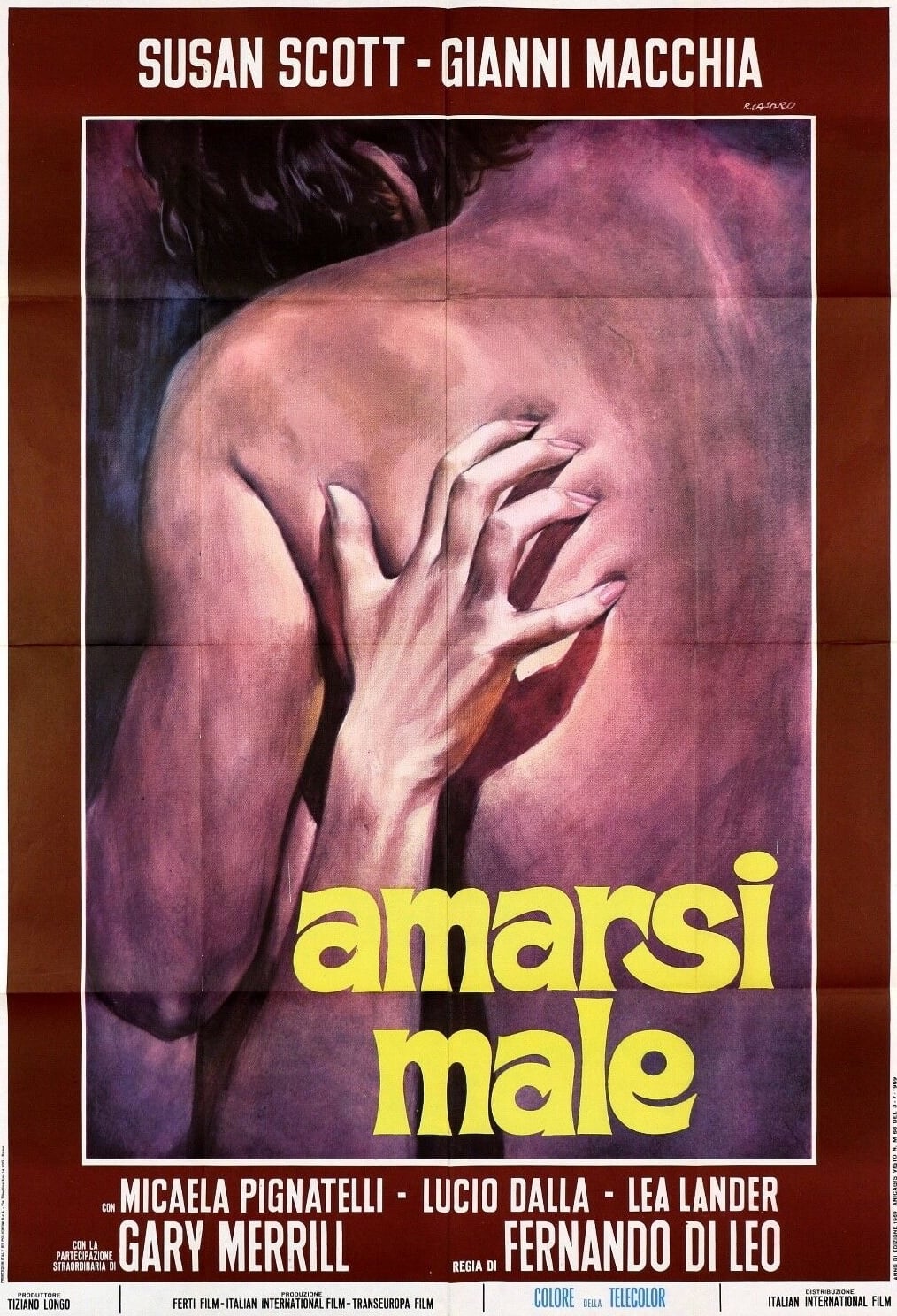 affiche du film Amarsi male