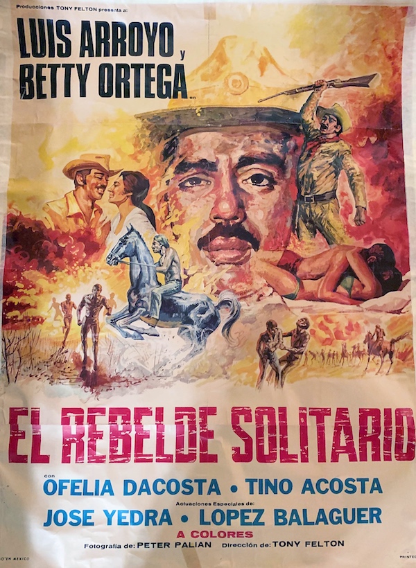 affiche du film El Rebelde Solitario