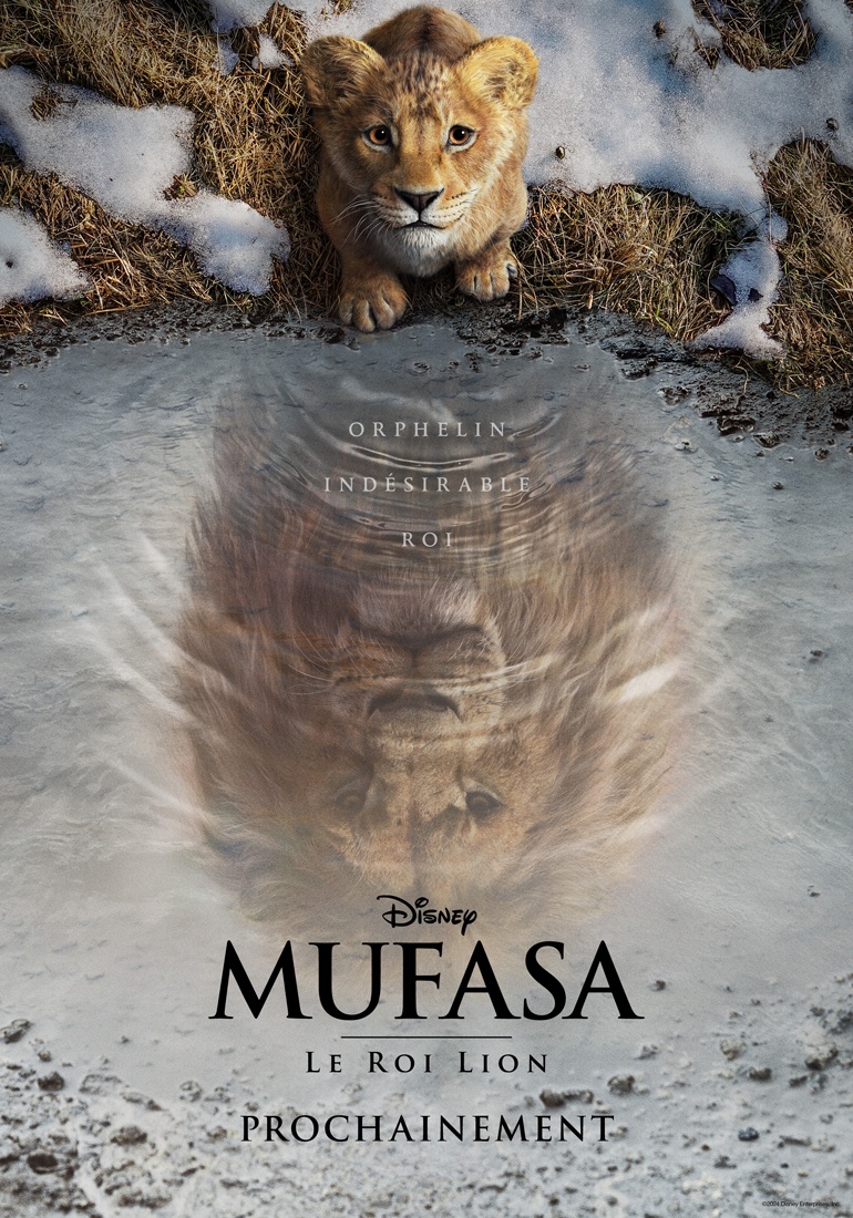affiche du film Mufasa : Le roi lion