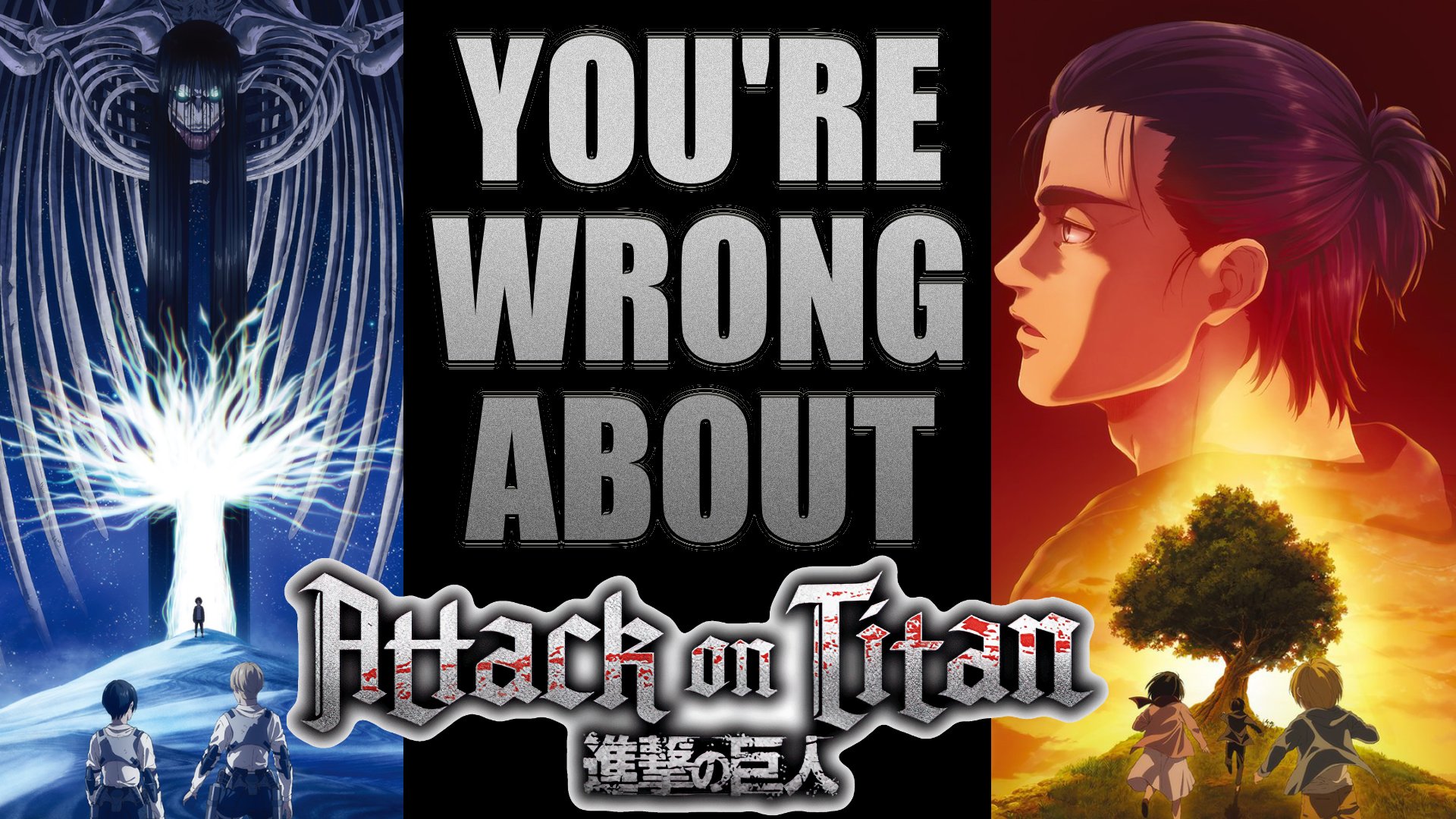 affiche du film “Attack on Titan” and the End of Media Literacy - You're Wrong about "Attack on Titan"