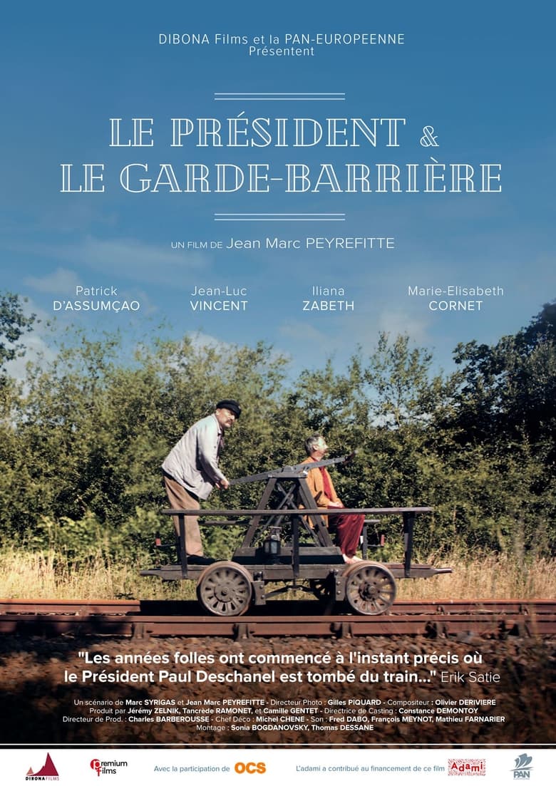 affiche du film Le président et le garde-barrière