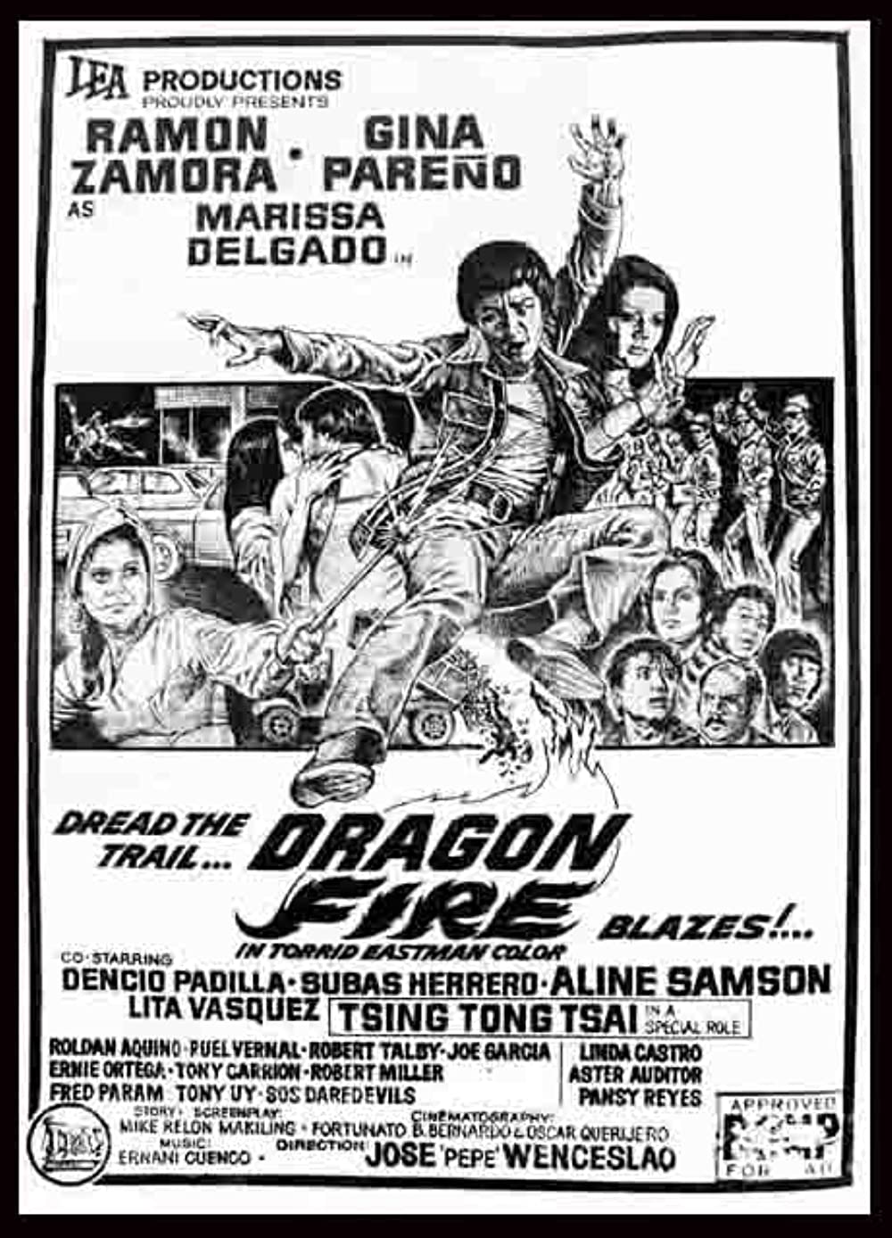 affiche du film Dragon Fire