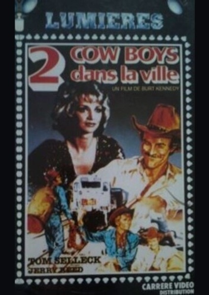 affiche du film 2 cow boys dans la ville