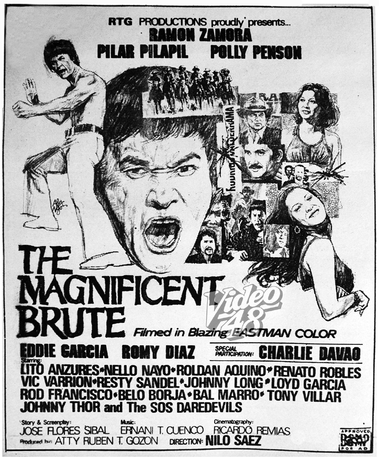 affiche du film The Magnificient Brute