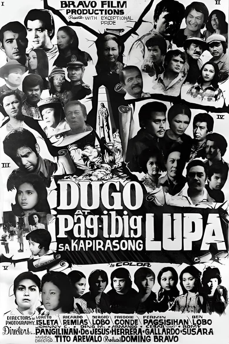 affiche du film Dugo at Pag-ibig Sa Kapirasong Lupa