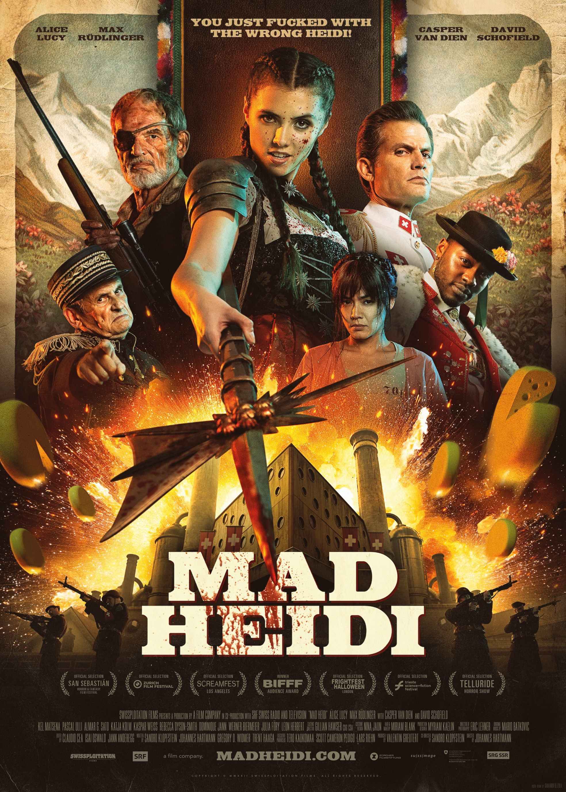 affiche du film Mad Heidi
