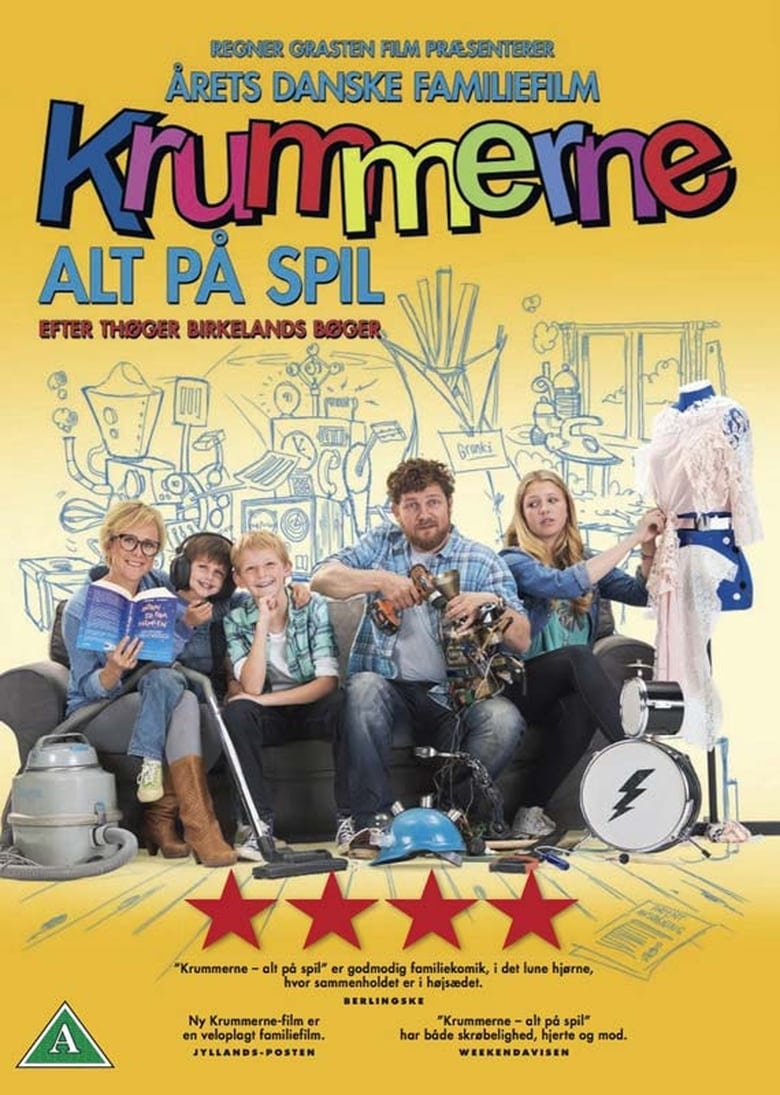 affiche du film Krummerne - alt på spil