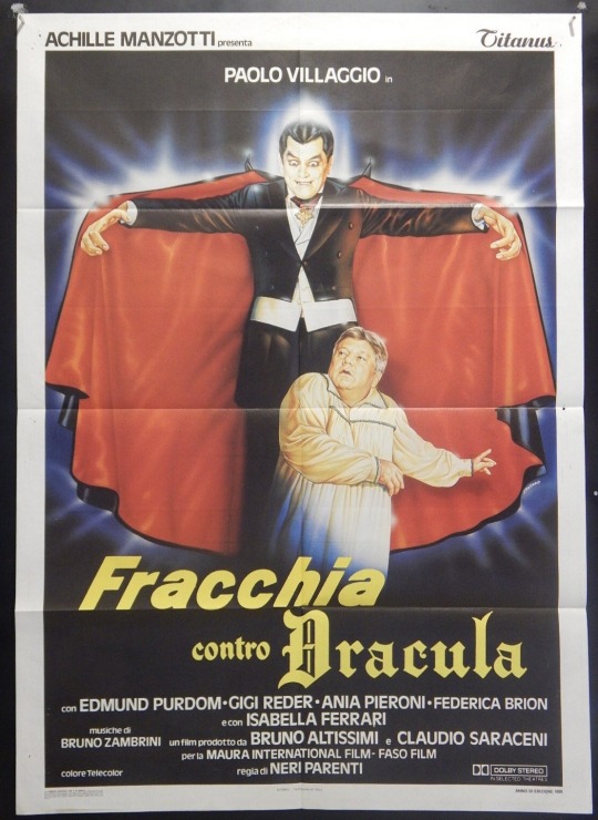 affiche du film Fracchia Vs. Dracula
