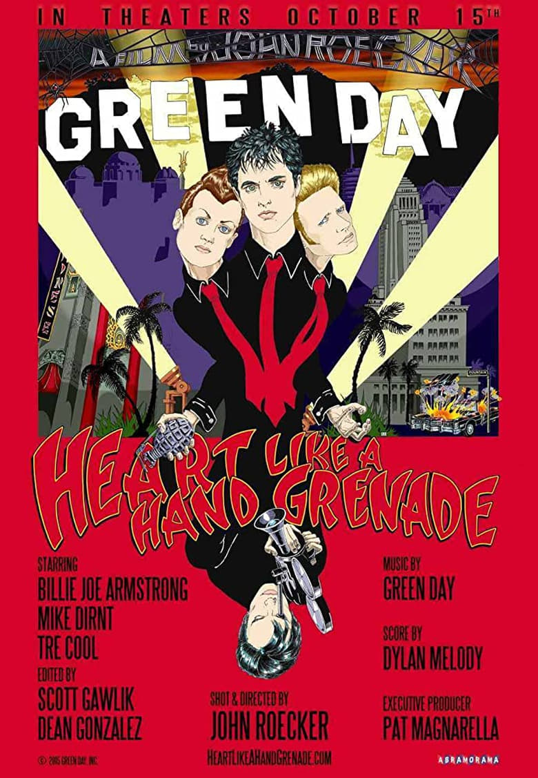 affiche du film Green Day: Heart Like a Hand Grenade